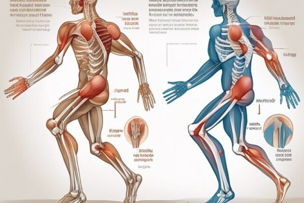 How does running affect joint health?