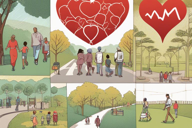 How does walking impact cardiovascular health?