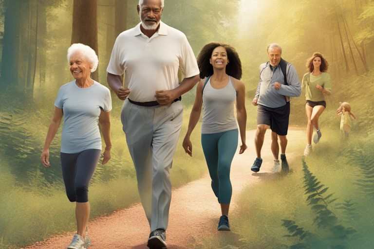 What are the physical benefits of walking?