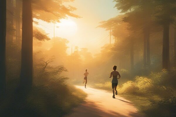 Are there psychological benefits to running in different environments?