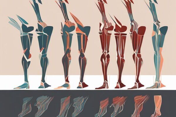 How does walking affect muscle tone?